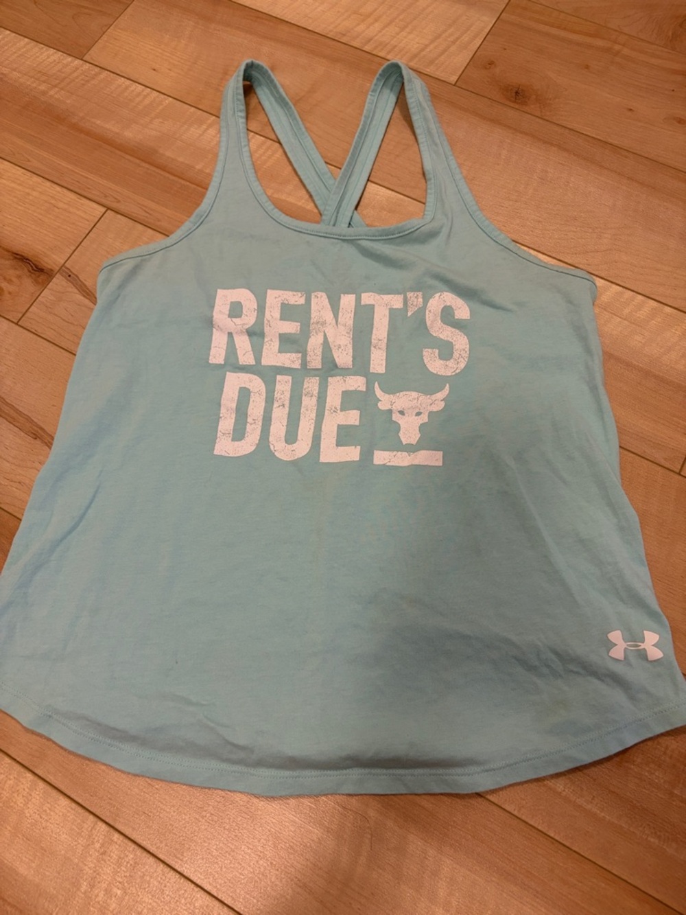 Under armour project rock “rents due” tank
